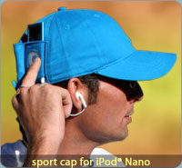 iXoundWear - Sport Caps for iPod Nano