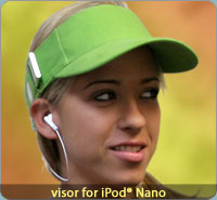 iXoundWear - Visors for iPod Nano