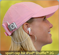 iXoundWear - Sport Caps for Shuffle 2G